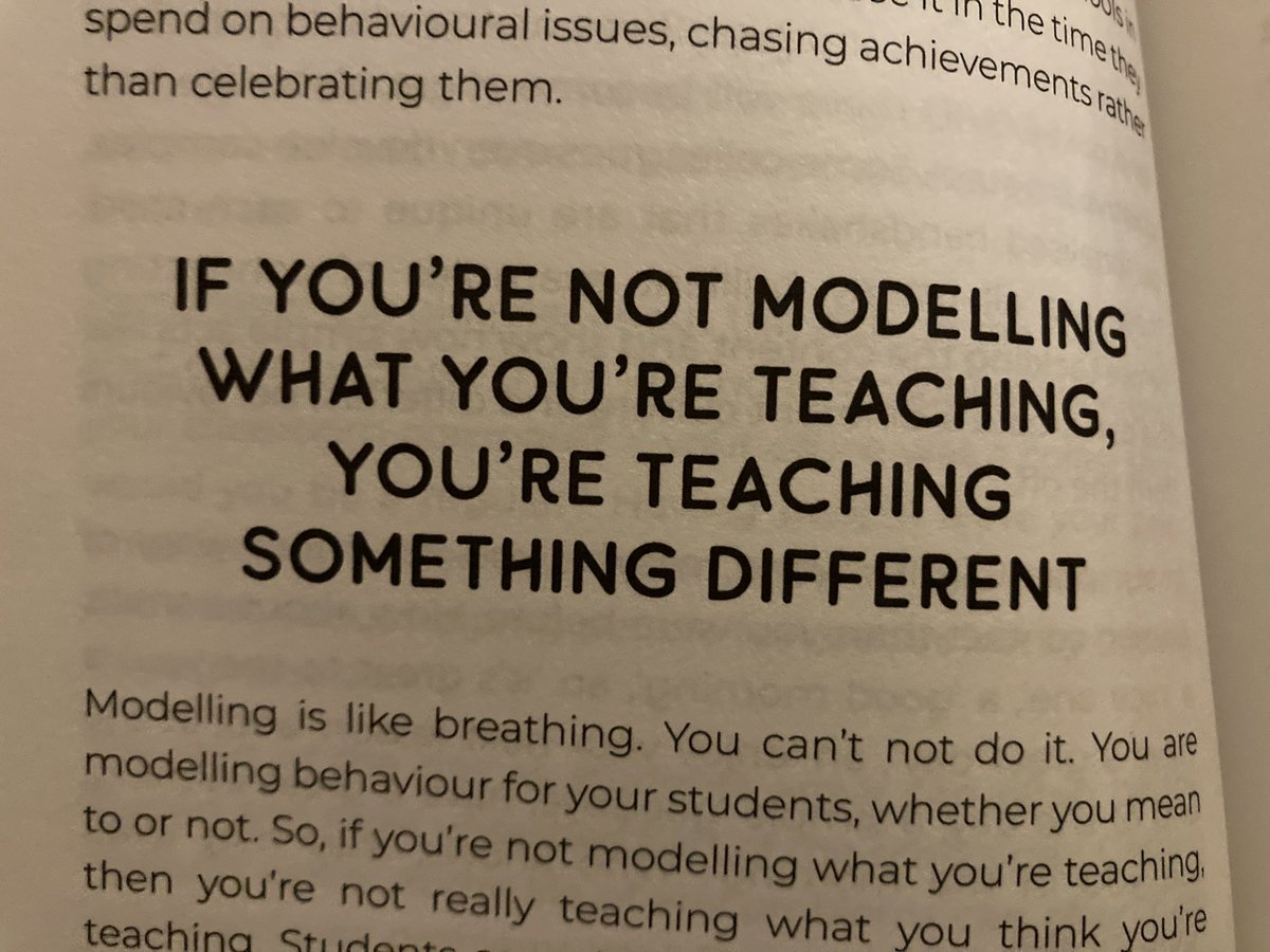 jobrackley's tweet photo. This made me think about healthcare, I wonder how often we’re asking others to behave in ways we’re not modelling ourselves. Heard this often from people I worked with in secure. https://t.co/QPnGdEdyRz