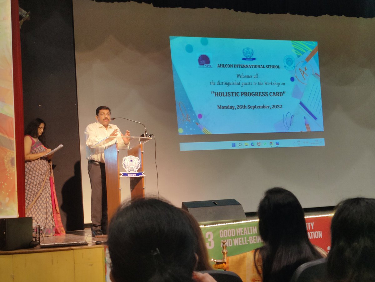 pushpaahl's tweet photo. Delighted to be a part  of an insightful session on ‘Holistic Report Card’ based on #NEP guidelines by #CBSE #NPSC #HolisticProgressCard #CBSEWorkshop @ashokkp @y_sanjay @pntduggal @Kavita_hm @Shipra_Srivastv @shivani_tr @dp_2211 @cbseindia29 https://t.co/YvsQ6BbPJi