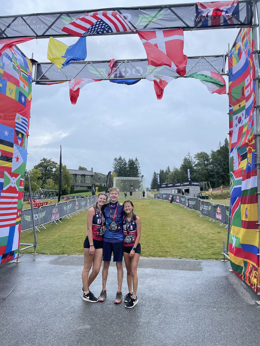 charliemcelvy's tweet photo. Just getting back from #Vermont but wanted to drop in to say “Hi!” after a fantastic weekend at @theOCRWC w/my family! Here are our “triplets” after they crossed the finish line!

Check the 🔗 in my bio!

#supportindiecomics #ocrwc #indie #comicbooks #comics #racecation #family https://t.co/G6jJAAFaFV