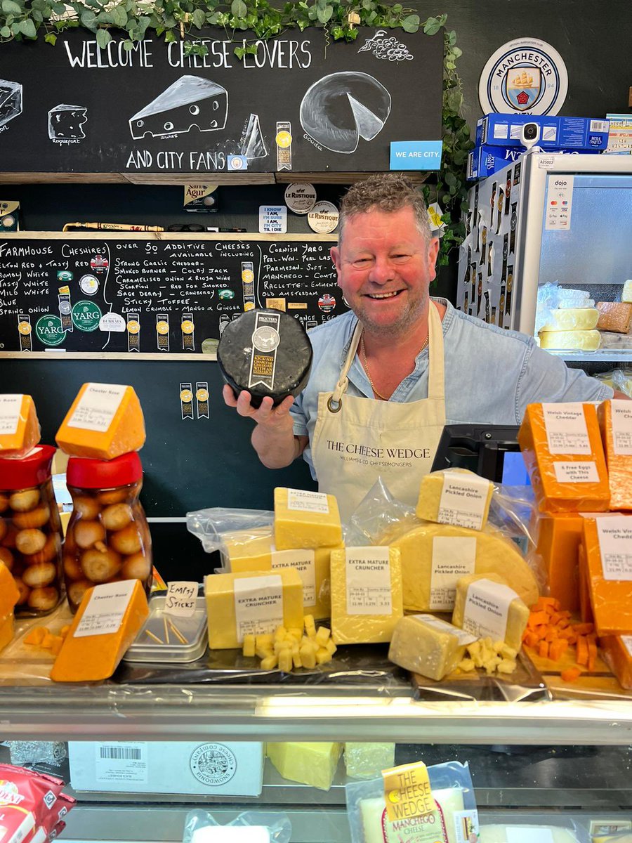 shareshopsuk's tweet photo. We’d like to say thank you to The Cheese Wedge for donating lots of his delicious cheeses for our volunteers to celebrate a successful grand opening this weekend! We really appreciate your support #CheeseWedge #Chester 1 Goss Street, Chester, CH1 9SA https://t.co/vyOe1ZOm3C