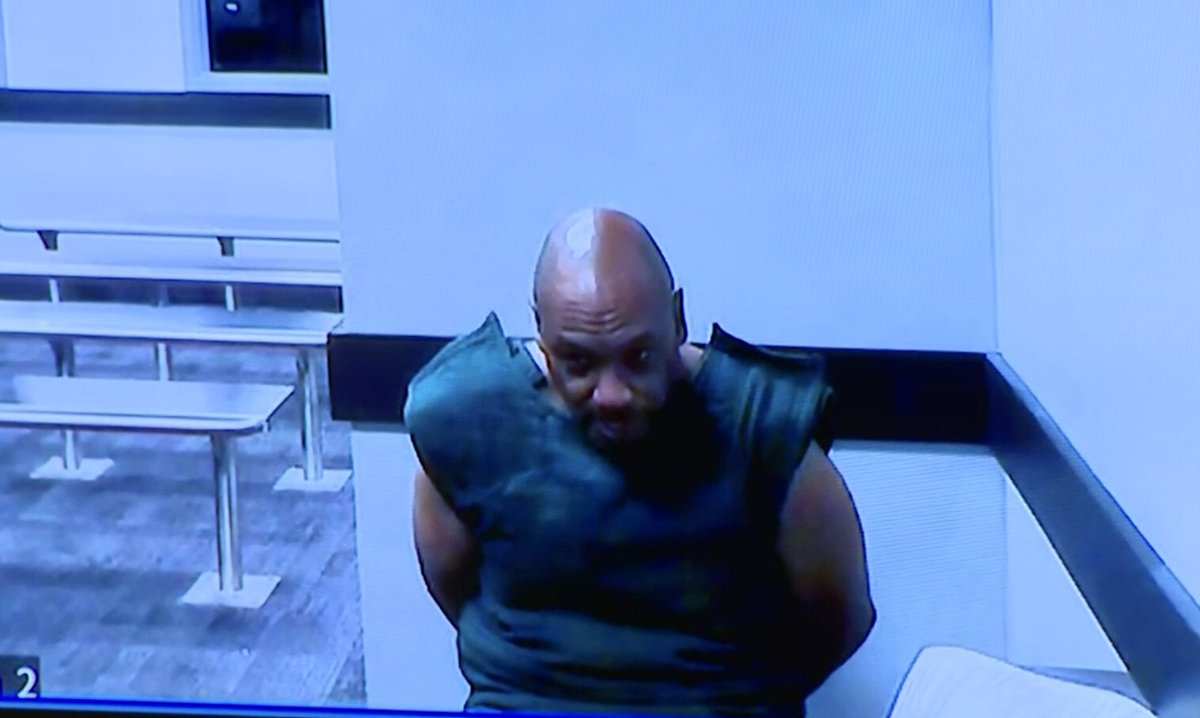 This is the man arraigned today in the brutal murder of WWJ’s Jim Matthews. Bond is denied.