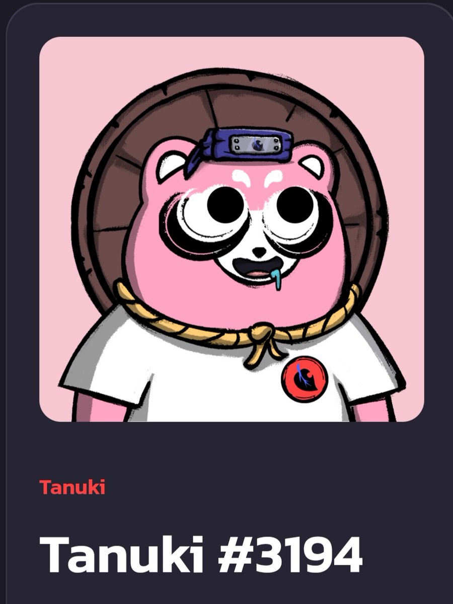 🚨🚨 Giveaway 🚨🚨
Win this cracking pink Tanuki, they are hot property at the moment! 

Like + RT
Follow <a href="/BrainiacFinance/">Brainiac Finance 🧠</a> <a href="/NervosNetwork/">Nervos.bit</a> <a href="/yokaiswap/">Yokai Swap</a> 

Comment $BRN $CKB $YOK Below. 

Winner drawn at end of week. 

Good luck!