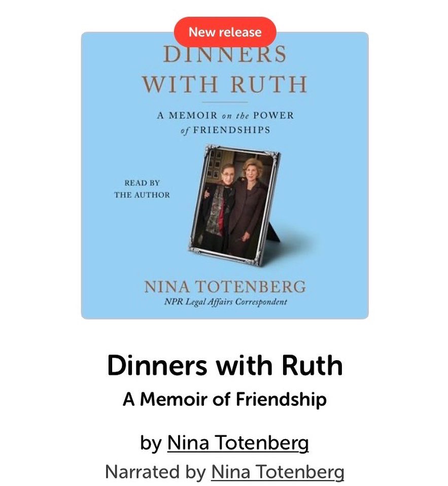 Running with Ruth and Nina last night thanks to our friends <a href="/librofm/">Libro.fm</a> This book is fantastic! Get it from your indie bookstore! You know where I get my books. @laplayabooks ! #audiobooks #bookstagram #friendship #rbg #npr