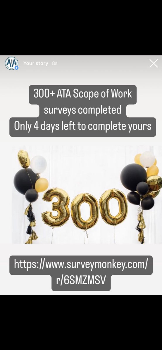 anestechamerica's tweet photo. Only 4 days left to complete your ATA Scope of Work survey https://t.co/EQFshOdFKm #anesthesia #anesthesiatech #ata #surveymonkey https://t.co/j6s0pkKBl4