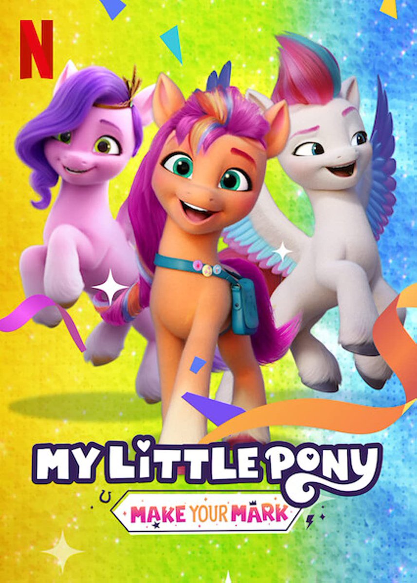 It’s here!!! You can now stream My Little Pony Make Your Mark on Netflix!!!
Forever grateful to the entire MLP team. Featuring the amazing voice talents of: 
Pipp - <a href="/AJBridel/">AJ Bridel</a>
Zipp - <a href="/ramakrishnannn/">Maitreyi Ramakrishnan</a>
Sunny - <a href="/_jennawarren/">Jenna Warren</a>
Hitch - <a href="/jonojosh/">JJ Gerber</a>
Sprout - <a href="/JDubGV/">Joshua Graham</a>