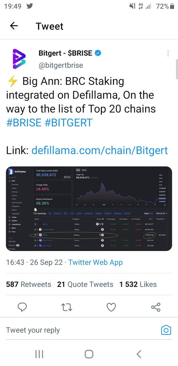 BITGERT $BRISE 🏅COMMANDER tweet media