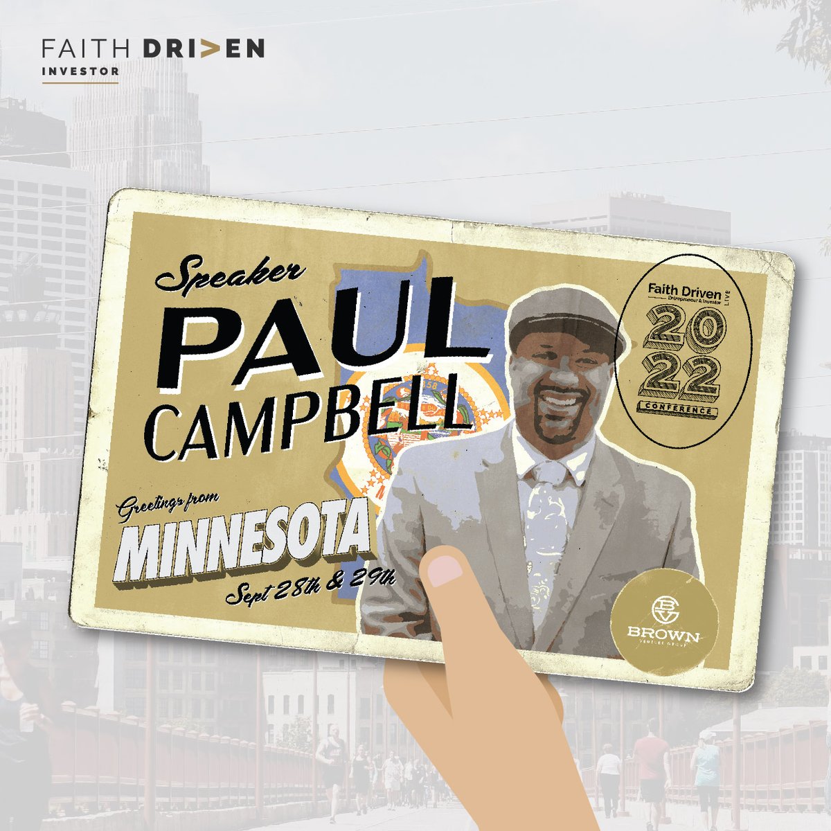 #faithdriveninvestorlive2022 is just 3 days away on Thursday, September 29. <a href="/PaulCampbellMN/">Dr. Paul Campbell</a> is one of the many speakers who will be joining us. Register today and receive a FREE copy of Faith Driven Investing: faithdriveninvestorlive.org

#faithdriveninvestor #faithdrivenmovement