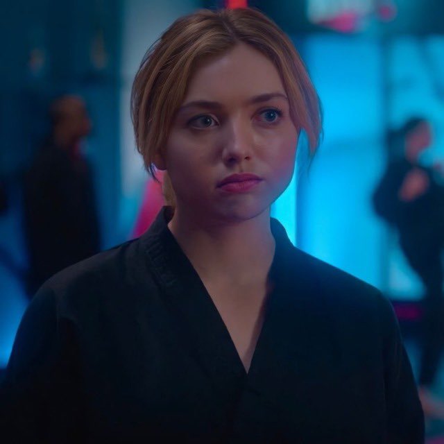 thinkertory's tweet photo. my favorite girl ❤️‍🔥 #CobraKai #CobraKaiSeason5 https://t.co/wQ6bRDr3Te