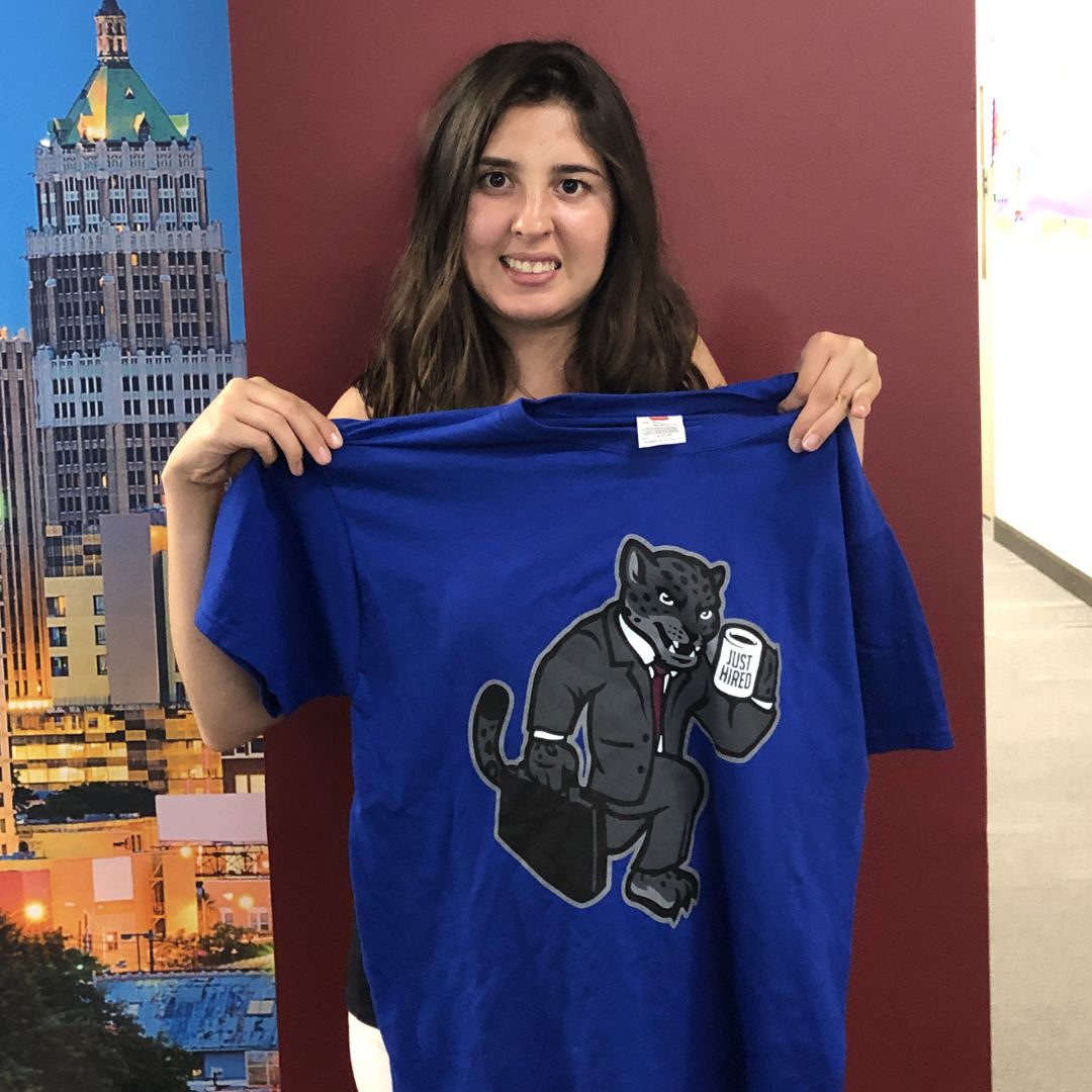 TAMUSAMays's tweet photo. Congratulations to Ana Aceves Baechli for receiving a Human trafficking internship at BCFS! We are excited for you! #BlueShirtSuccess https://t.co/dZKTfZOYkV