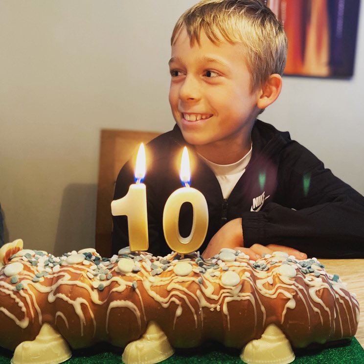 MrsGYear2's tweet photo. A well needed work free evening for me tonight, celebrating my eldest son’s 10th birthday. I honestly cannot get my head around the fact that he is 1️⃣0️⃣! 💙 Why do they grow up so quickly? https://t.co/4tK4qqtj6O