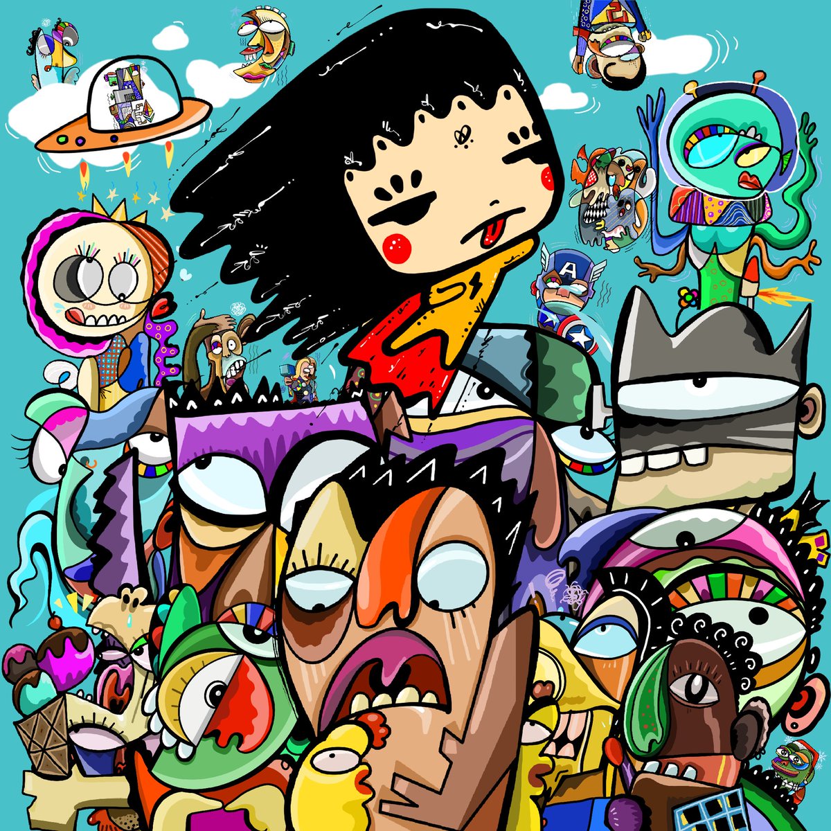 ArnondHnusorn's tweet photo. New drop 🎈 #NFTs 
Children’s art development @ArnondHnusorn 
                                  X
            KIKU’S WORLD by @sabet 
#kikusworld 
#NFTCommunity #NFTartwork #NFTartist #nftcollectors 
🔗👇🏼 https://t.co/T56N1dMLl1