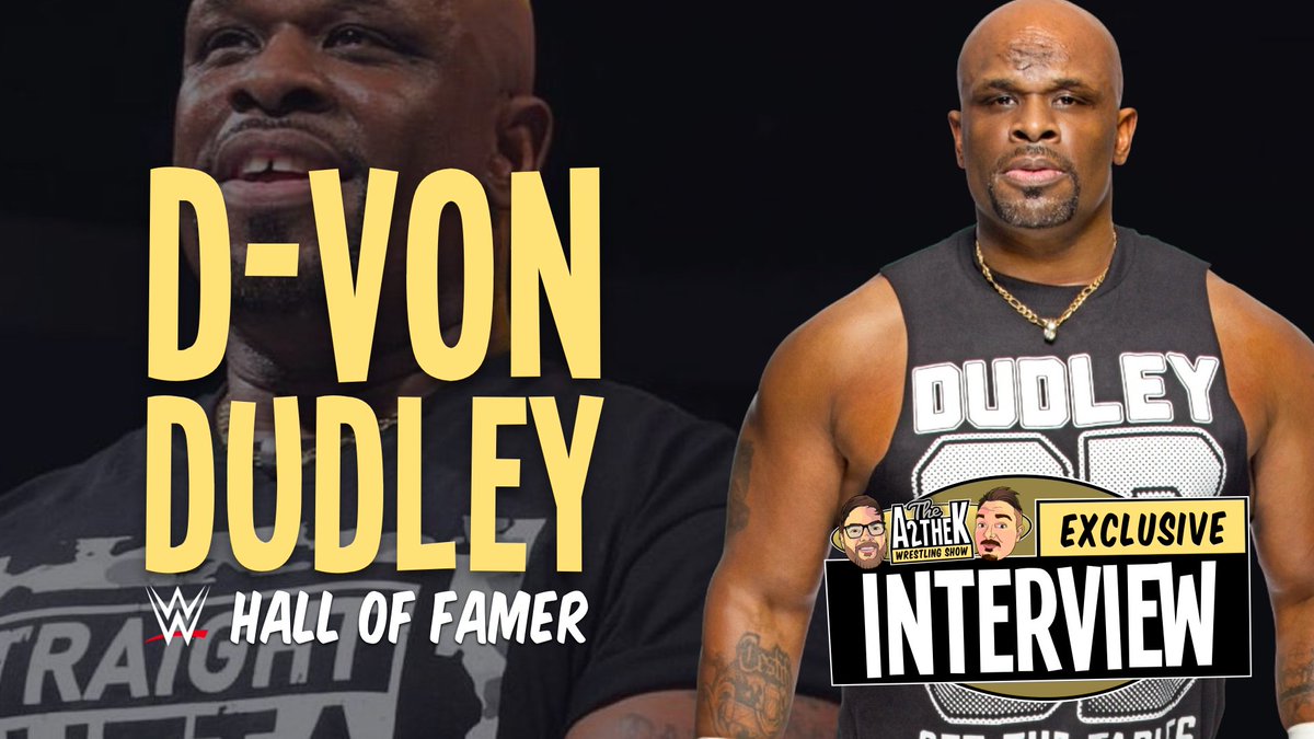 A2theKWrestling's tweet photo. Have you checked out our interview with the amazing @testifydvon yet? Available on YouTube & everywhere you get podcasts! #dvondudley #dvon #dudleyboyz #dudleyz #brotherdvon #brotherdevon #reverenddvon #dvongetthetables #wwepodcast #wweinterview #wwe #wwenxt #wweraw #smackdown https://t.co/WuUxPd9AEC