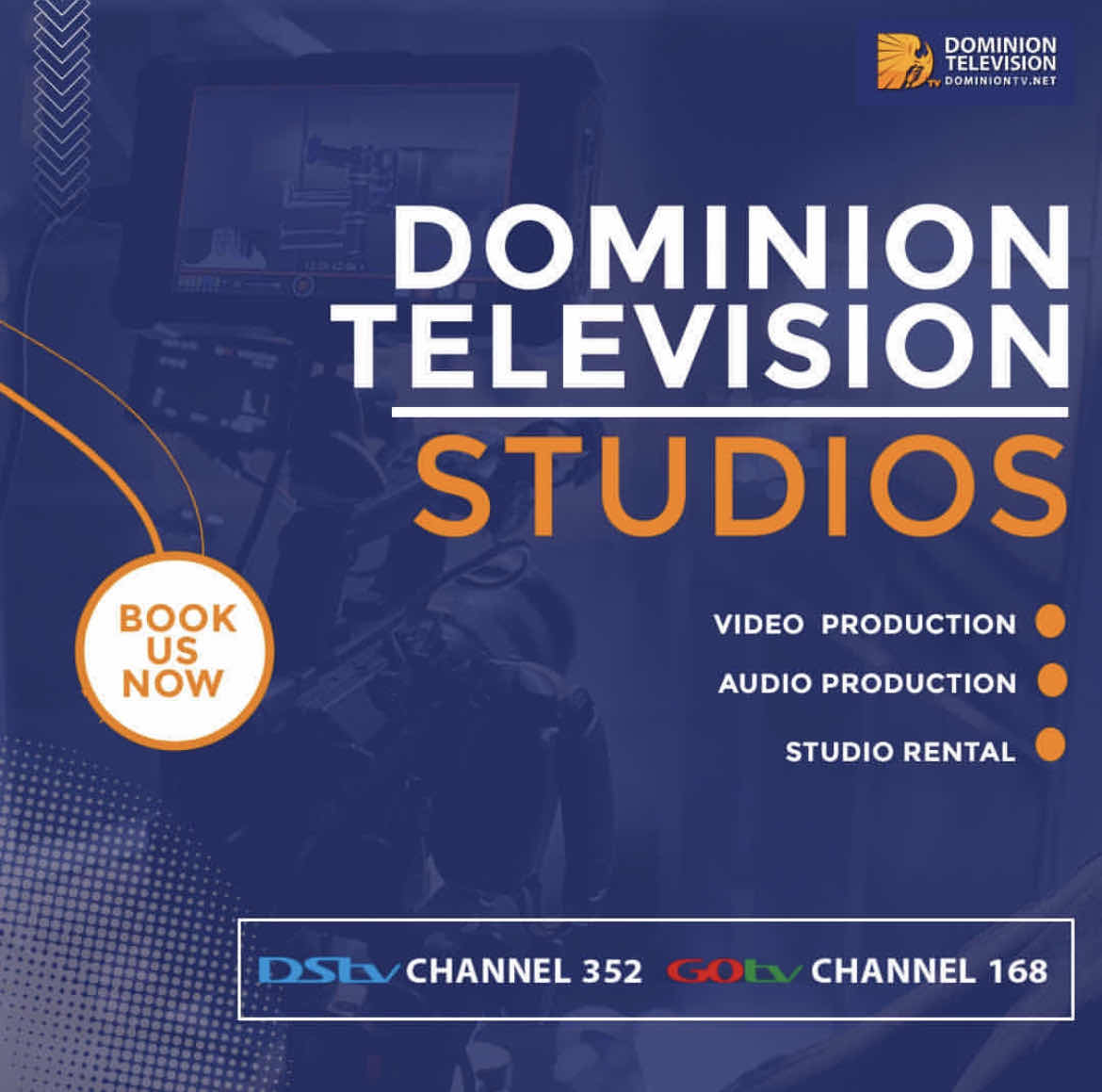 Dominion Television on Twitter "Our ultramodern studios are open for