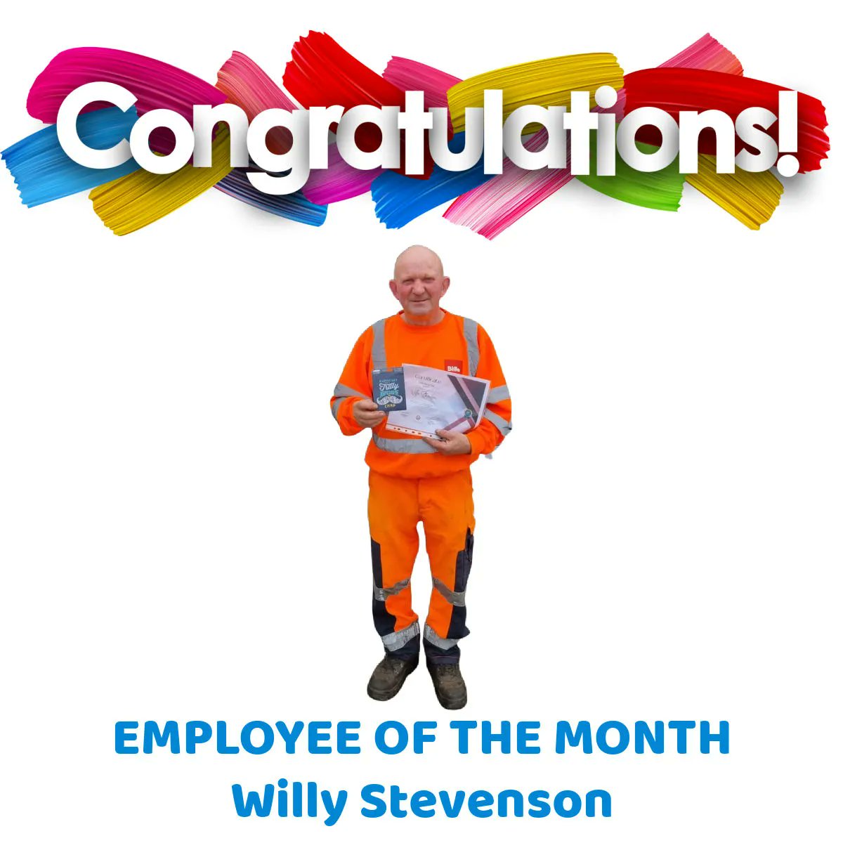 #Congratulations 

Congratulations to Willy Stevenson Employee of the month for September. He was awarded £50 vouchers

DM or Email us at marketing@vrpsolutions.co.uk for our current vacancies.

#employeeofthemonth #hiringnow #recruiter #glasgow #work #rewards #recruitmentagency