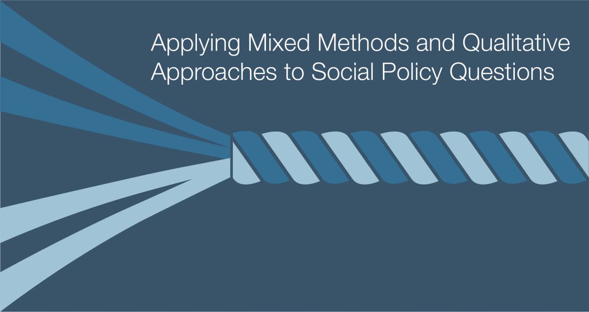 Evaluation learning event!

Applying Mixed Methods and Qualitative Approaches to Social Policy Questions 
When: October 19-20, 2022
Where: Online
Cost: TBD 
buff.ly/3RCU6nc