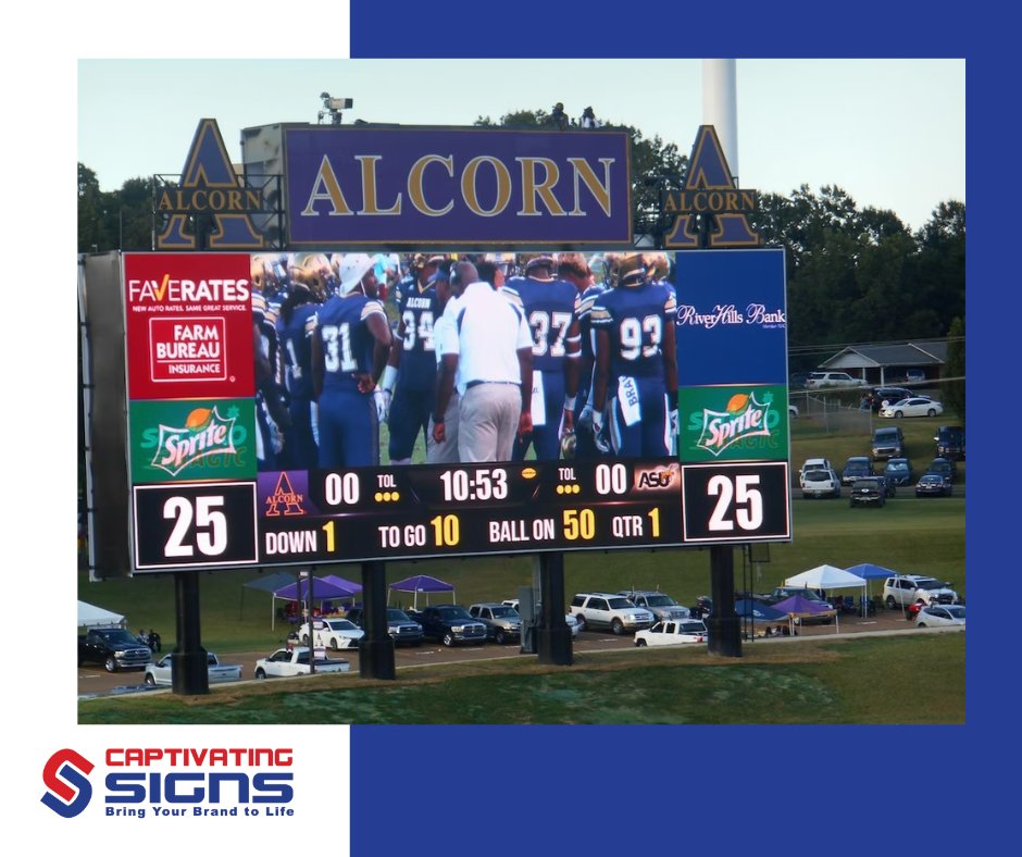 CaptivatingSign's tweet image. Is your university field ready for some action?

Don’t forget to install your electronic message center for a better playoff experience!

Contact a local sign company in Prestbury to learn more:
📞 630-403-8941   
captivatingsigns.com

#electronicsigns #messagecenters