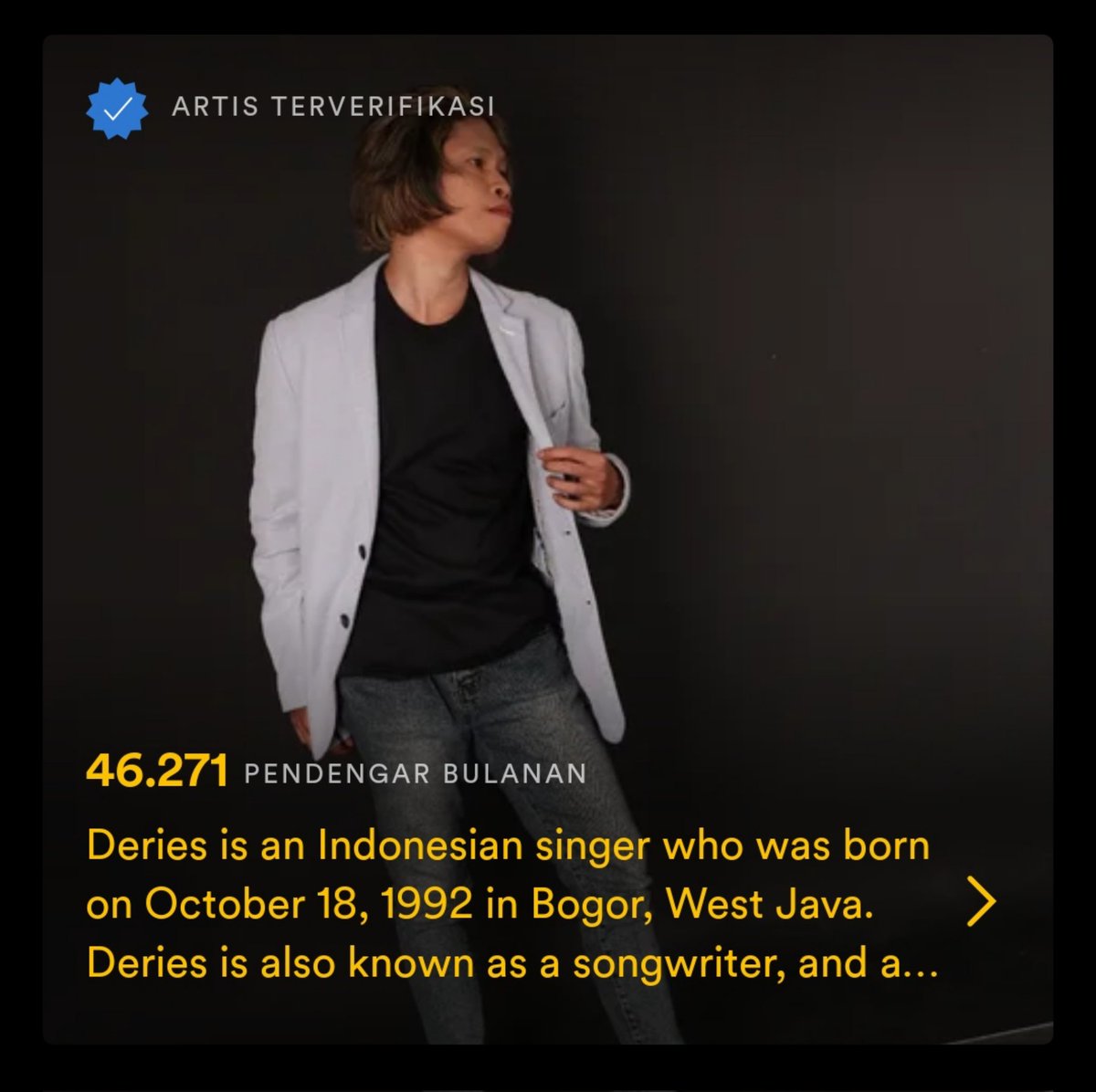 ripaderies's tweet photo. #Spotify #listener #spotifyforartis https://t.co/9tadBxcvFl