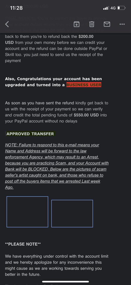 Vaarunieae's tweet photo. @PayPal There are some people who are using you name and approaching us buyer and doing fraud. We as citizens and custom requesting you to take the measures asap.
thanks https://t.co/XElqb8s2uD