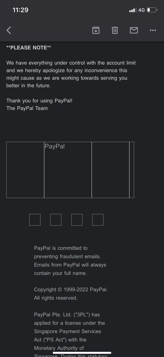 Vaarunieae's tweet photo. @PayPal There are some people who are using you name and approaching us buyer and doing fraud. We as citizens and custom requesting you to take the measures asap.
thanks https://t.co/XElqb8s2uD