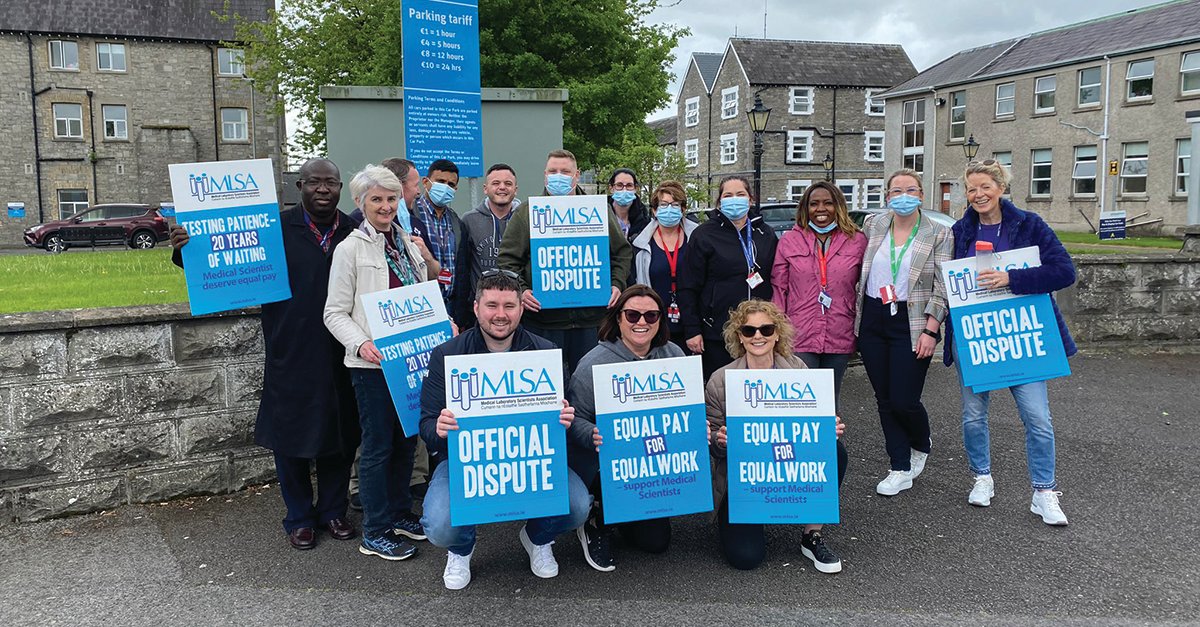 How frustration around pay and staffing shortages drove lab professionals in Ireland to go on strike. ow.ly/qnUn50KT8uq
