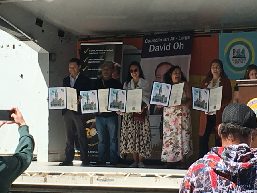 GlobalPhila's tweet photo. GPA was proud to support the Latin American Book Fair! We’re proud of our community coming together to promote the powerful stories of Latinx literature! #LABF https://t.co/GDBhMSzcy0