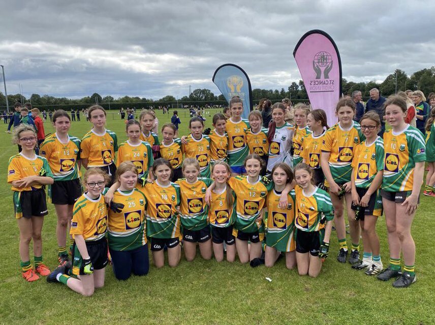 dunnamagginlgf1's tweet photo. U12s played the Roinn C final V Muckalee.Well done getting to the final & hard luck not coming away with a win.
Thanks to mentors Séan Ryan, Mary Brennan,James Moylan and Barbara Rossiter for their time and commitment.
A big thanks to @DoyleConcrete for the McDonalds.
#dunnalgfc https://t.co/naQbjCM5hj