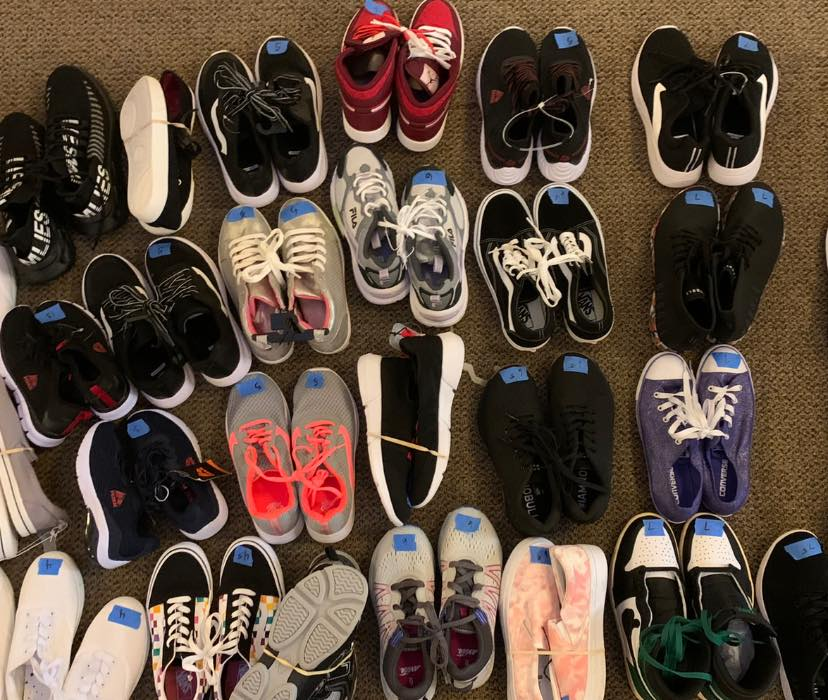 OneDublinOhio's tweet photo. It feels like Christmas around here! 🎁🎁 Our partners at @Soles4Souls generously donated 100 pairs of children’s shoes and Bombas socks to our clothing free shop. Thank you, Soles4Souls for bringing smiles to so many faces and helping us further our mission❤️ https://t.co/88tt3XY79A
