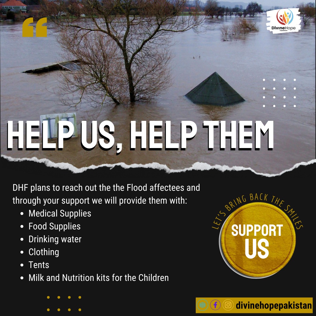 DHFPakistan's tweet photo. Pakistan is facing its worst economic crisis,in addition to that the country suffers from global warming as well in the shape of devastating floods. 

Help those in need. Join us👇

#humanity #FloodsInPakistan #divinehelp #pakistan #GlobalWarming https://t.co/wX97sQvGPW