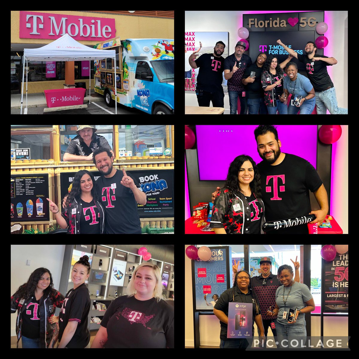 Grand Opening Day was a HUGE SUCCESS, thank you to everyone that was able to help make this happen!! Much love to my Magenta Family! 💕 #Samsung #Motorola #TMobile #KonaIce #TMobileTFB  <a href="/DaveMayeux/">David Mayeux</a> <a href="/EddiePryor7/">Eddie Pryor</a> <a href="/FLUncarrier/">Jonathan Villegas Villalta (JV)</a> <a href="/TMobile/">T-Mobile</a> <a href="/FLUncarrier/">Jonathan Villegas Villalta (JV)</a>