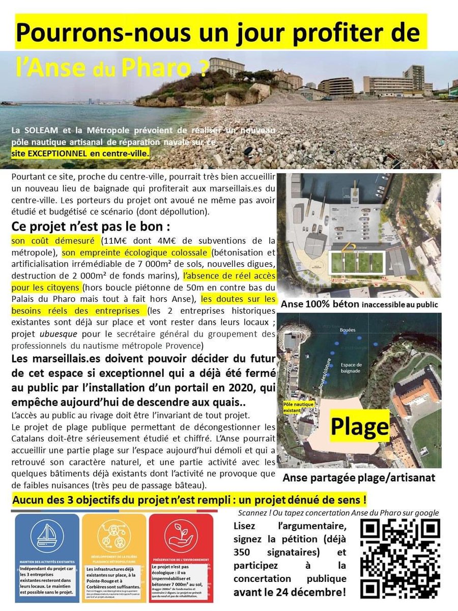 LineduSud's tweet photo. #Marseille 
A qui appartient le littoral ? https://t.co/rhxqT46MLS