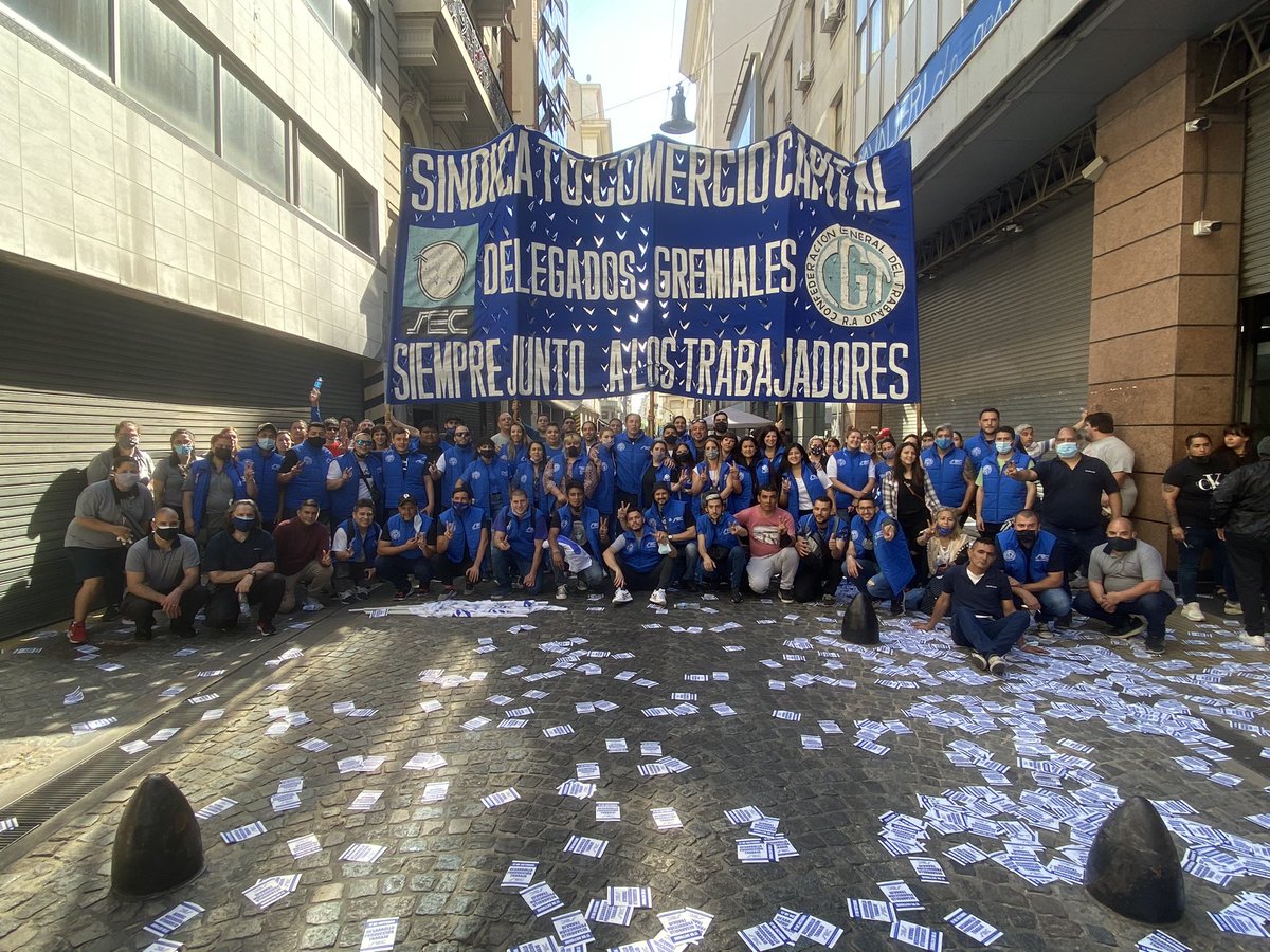 𝟮𝟲 𝗱𝗲 𝗦𝗲𝗽𝘁𝗶𝗲𝗺𝗯𝗿𝗲 día de festejos y reflexión historia de hombres y mujeres que pusieron sus vidas al servicio de causas nobles y justas, fundadores de la legislación más importante del Mov Obrero. Es un orgullo representar a nuestro sindicato #FelizDiaComercio ✌️💙