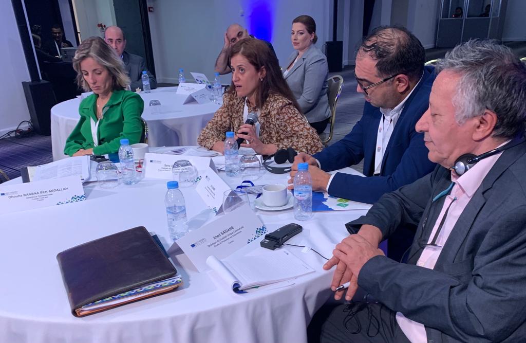 MED_MSMES's tweet photo. 📸📣 Interactive Q&A session during the #Hybrid regional meeting on « Exchange of experiences on the #simplification and #digitalization of international #trade procedures »
#Singlewindows #Portnet #TABADOOL #Tabadool #CoP #dialogue https://t.co/EWY2jKpWi0