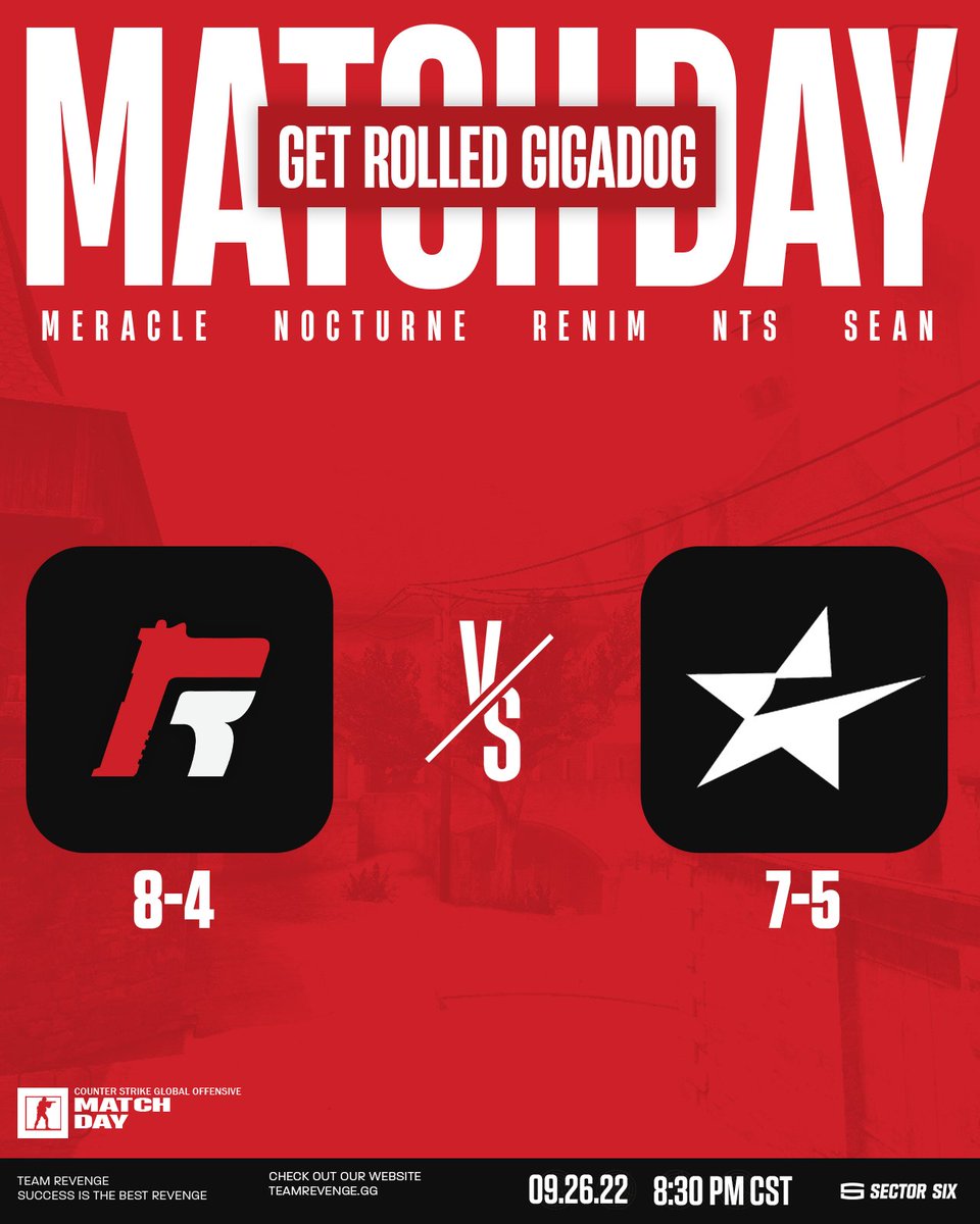 Team Revenge tweet media