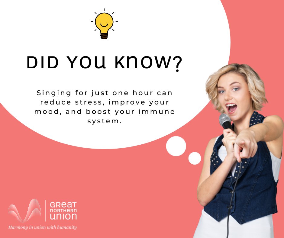 GNUSings's tweet photo. Did you know�
Looking for these and more benefits?, come to one of our rehearsals to live this experience.
Weβre a happy, welcoming and open #community (not mention good-looking). DM for info!
#wearegnu #gnusings #minneapolis #choirs #twincities #GNU #harmony #music https://t.co/nGToYgnnuR