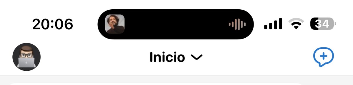 javilosana's tweet photo. Los Twitter Spaces también se pueden usar en la Dynamic Island 😊

@elciberdiario https://t.co/IMbY8wnIDH