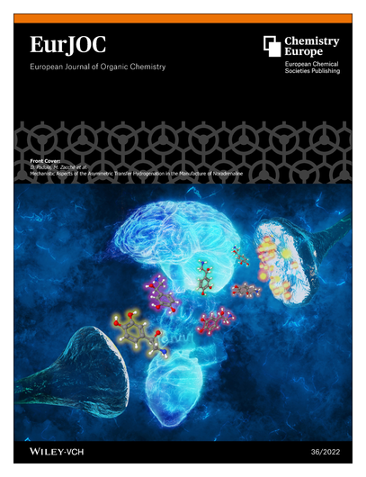 EurJOC's tweet photo. #OnTheCover Mechanistic Aspects of the Asymmetric Transfer Hydrogenation in the Manufacture of Noradrenaline by Matteo Zacche, Daniele Padula, and co-workers (#recipharm @unisiena @SCIorganica) https://t.co/k9BWqgZtc6 https://t.co/l1vxjPfGpm