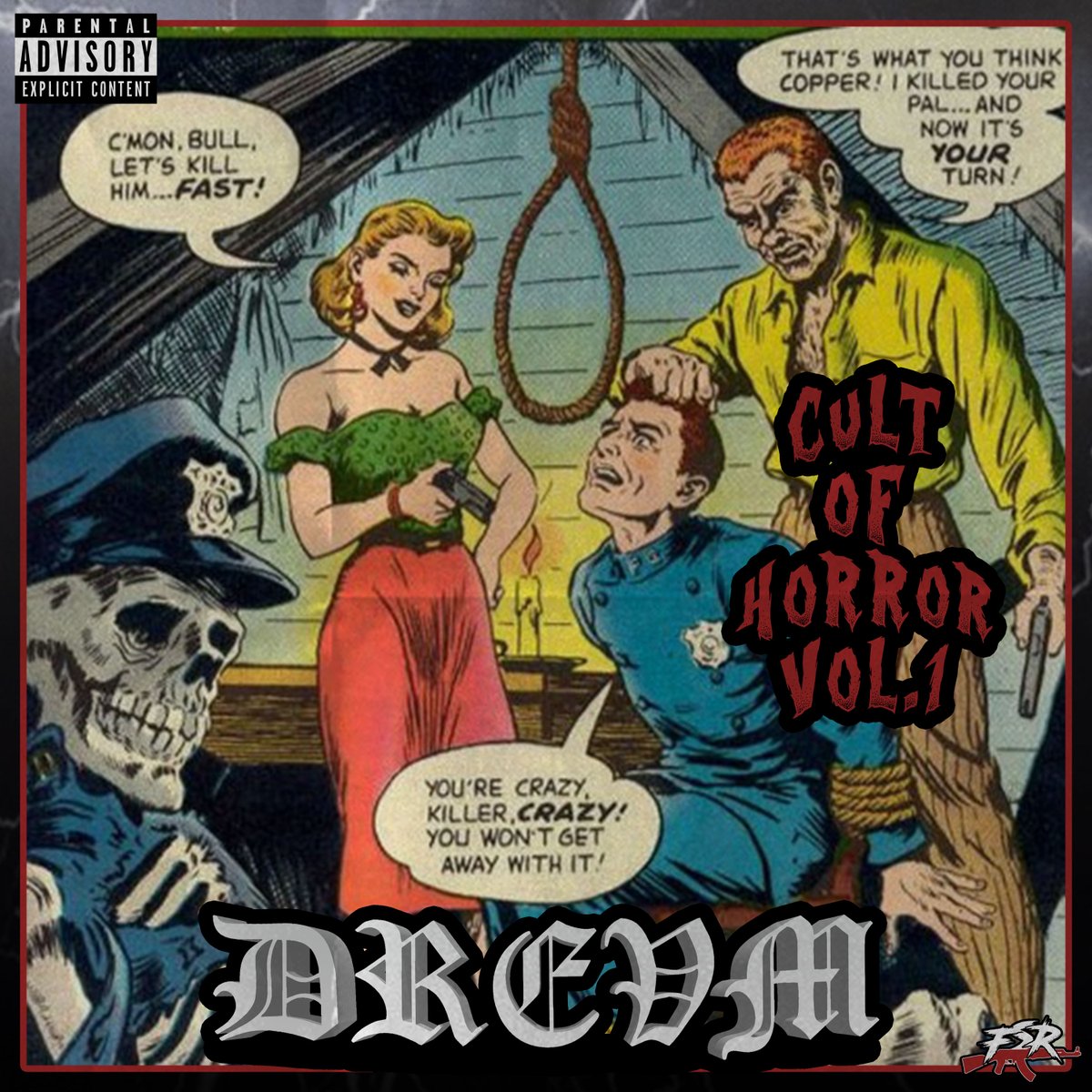 Cult Of Horrors Vol.1 by <a href="/drevmbeats/">DREVM</a> drops this Friday! Presave that shit now!