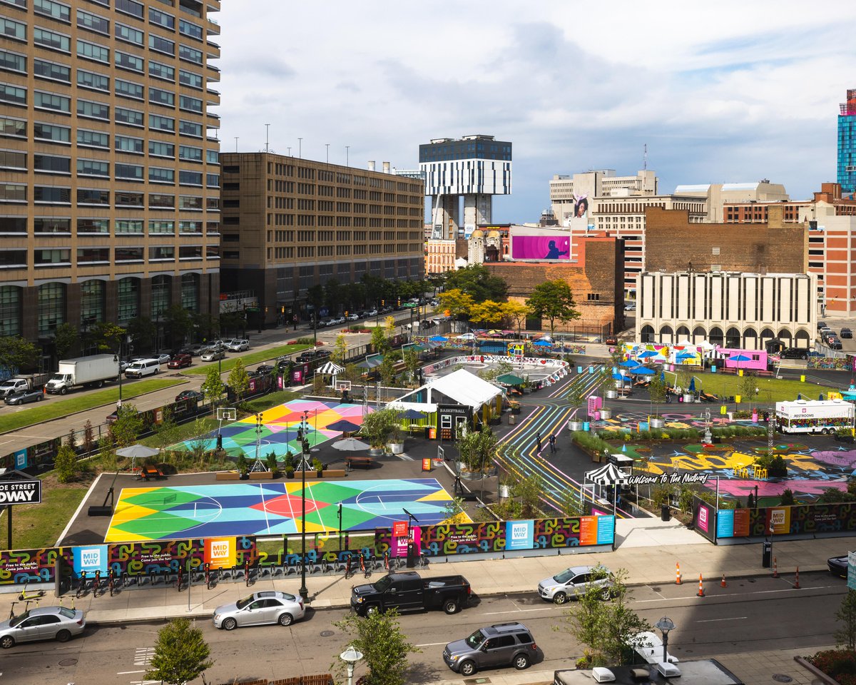 What a way to wrap up the season! Thank you to @FastCompany for featuring the #MonroeStreetMidway as one of the honorable mentions of “The Best Urban Design of 2022.” We appreciate everyone who helped make this past summer a success! Read more: spr.ly/6016MkTme