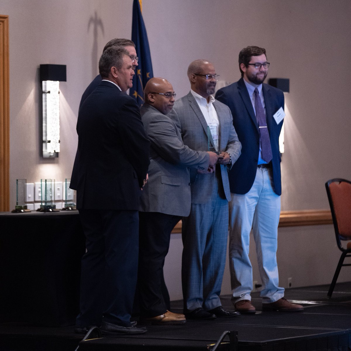 idemnews's tweet photo. Congrats to the Governor's Award winners 🏆 of the 25th Annual Pollution Prevention Conference and Tradeshow! These organizations are leading the way towards ♻️ #pollutionprevention. Keep up the good work! To learn more, visit: https://t.co/Ag652btT2g https://t.co/sZZdpEwhF2