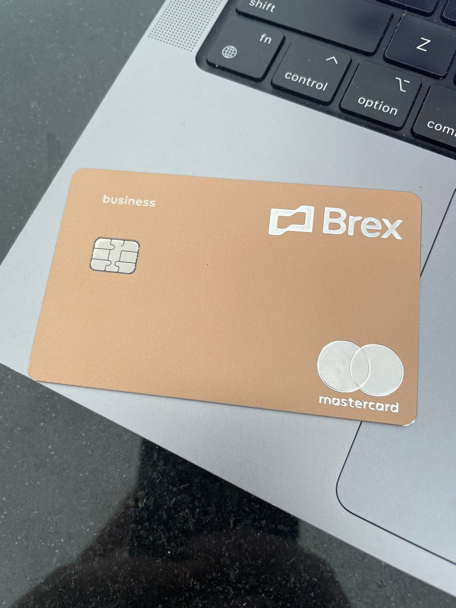 jacobroscoe's tweet photo. pretty new metal! Brex family🫡 

thank u! @shaig @JeanineSuah https://t.co/0Ntw4ol8SB