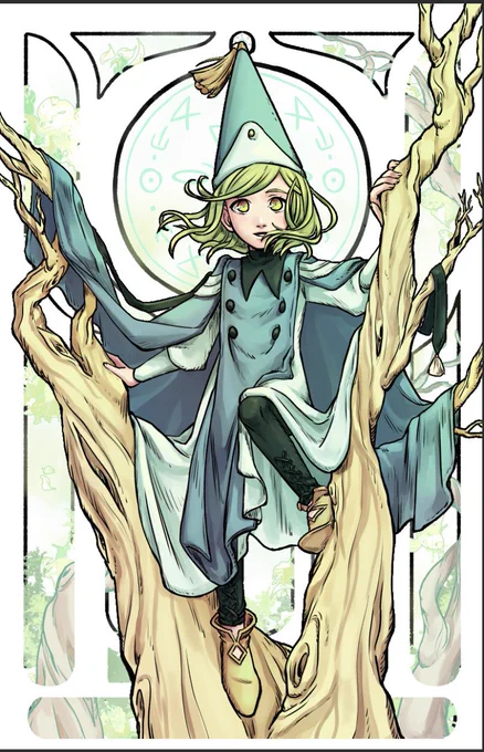 The 4 seasons #Δ帽子 #witchhatatelier 