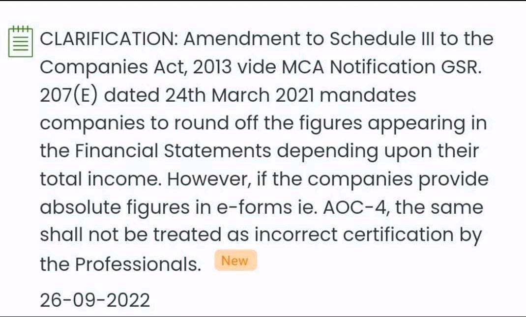 ZavarPavan's tweet photo. 30th September is last date for AGM..! And @MCA21India is now issuing clarification that #RoundingOff of #Financials is optional...!
#वरातीमागचे_घोडे.. अरे.. मागे म्हणजे किती मागे..!! 🤣
@PMOIndia
@narendramodi sir aise Ministry se banega kya 5 Trillion ka Economy..? 🤔🤦‍♂️ https://t.co/NahbFNn94n