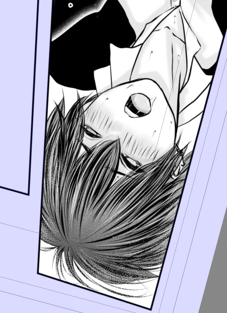 お陰様でピクスケで隼の良い顔が描けましたッ❣ 全集中ご協力ありがとうございました～(∩'∀`)∩ 月曜から夜更かしさせてごめwwwwww  #創作BL