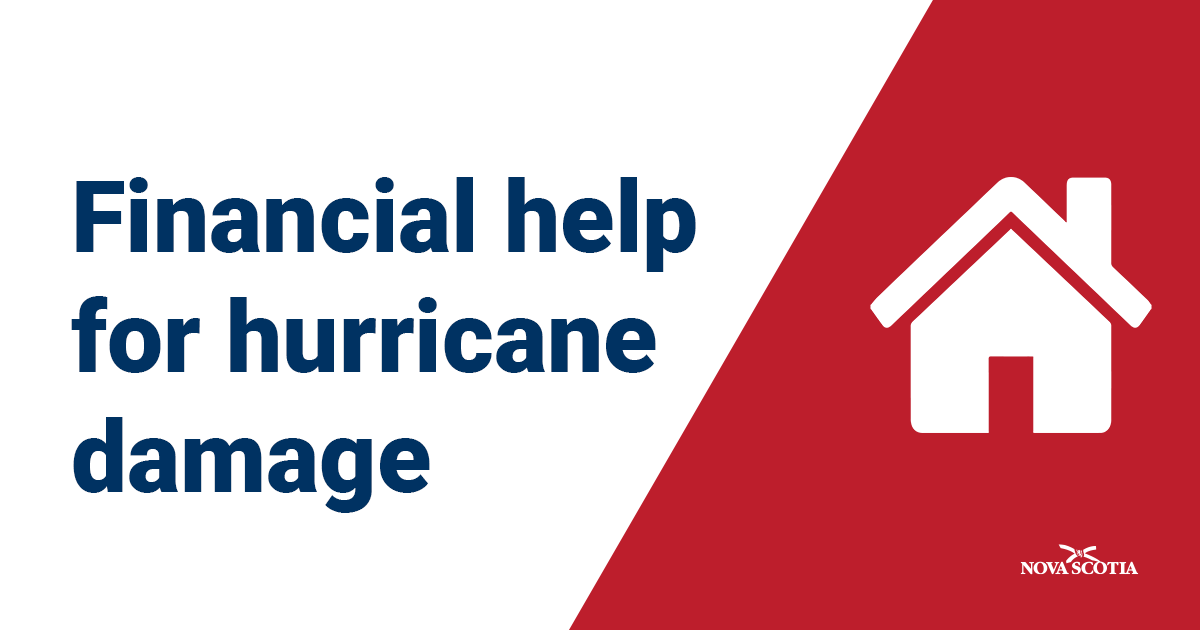 Nova Scotia Gov. on Twitter "Nova Scotians can apply to the Disaster