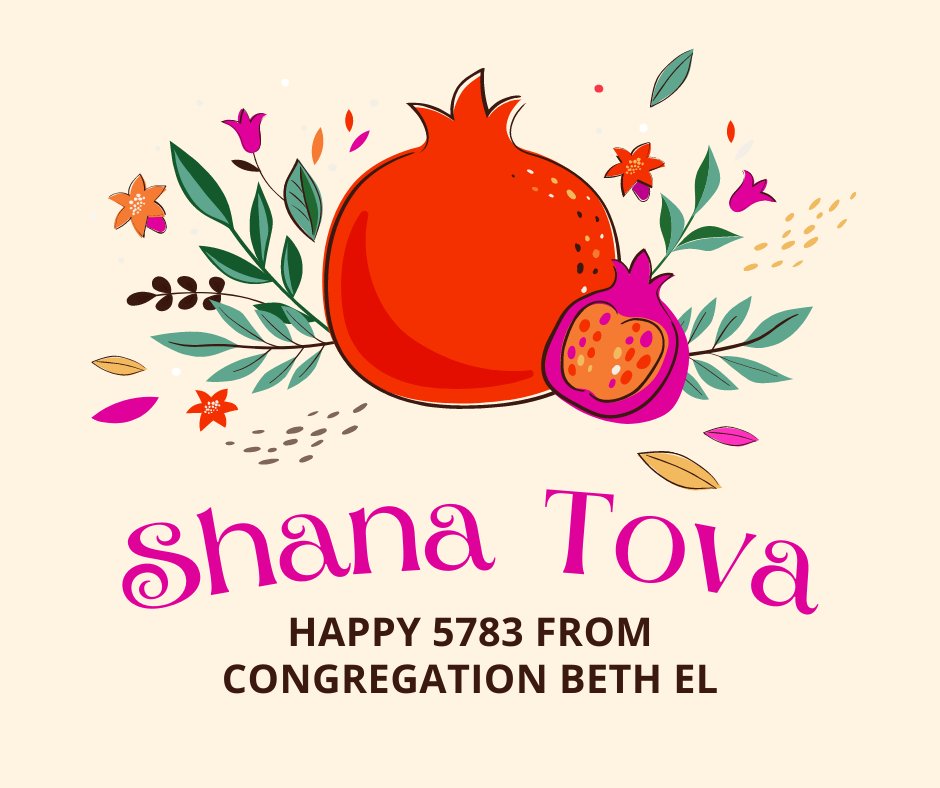 bethelmoco's tweet photo. Shana Tova u’Metuka! May 5783 be a happy and sweet new year! #bethelmc https://t.co/v8WR732VMF