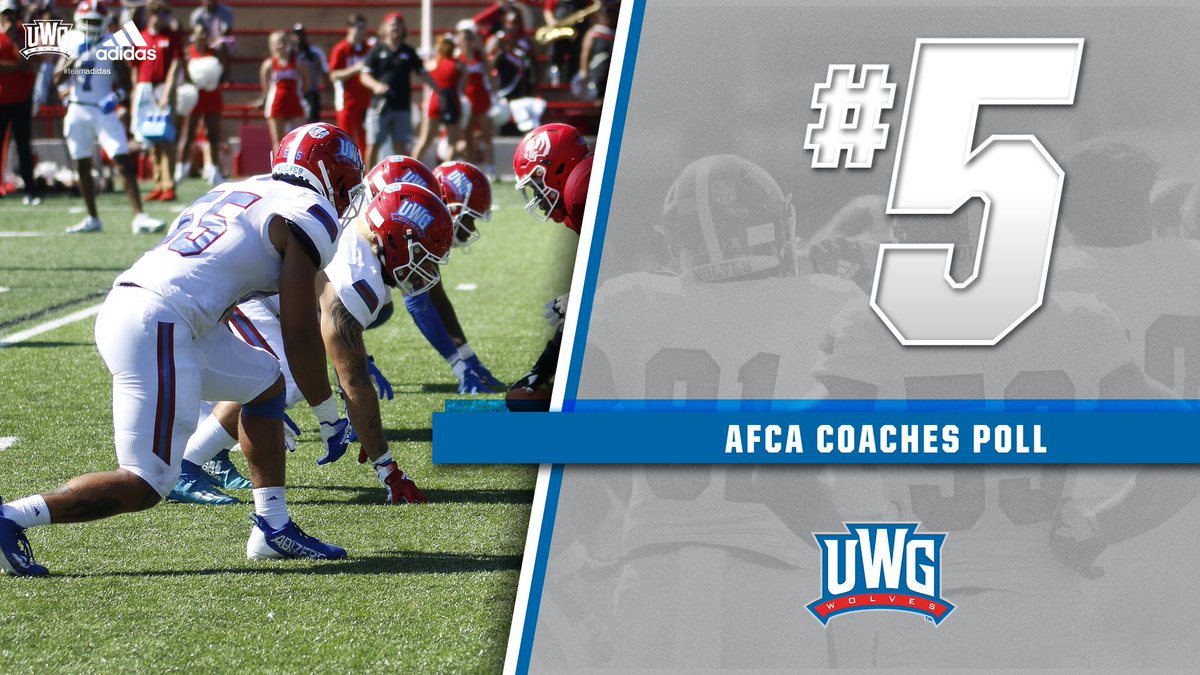Wolves Football 🤝 Top 5⃣

We're fifth in the latest <a href="/WeAreAFCA/">AFCA</a> Coaches Poll! #WeRunTogether