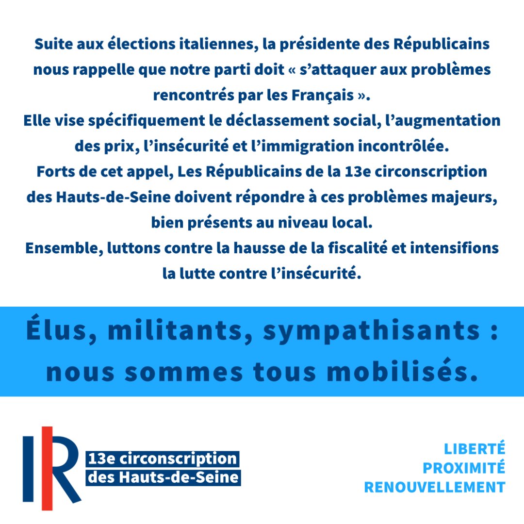 .<a href="/lesRepublicains/">les Républicains</a> doivent répondre aux problèmes des Français.