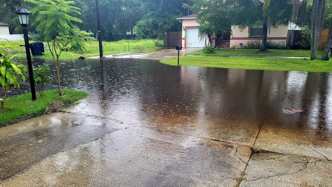 I&rsquo;ve lived here almost my whole life, you must be new to Tampa. This is during normal rain storms. Our
