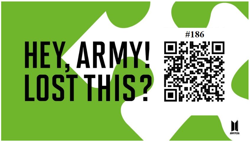 PlanetARMY_BTS's tweet photo. Hey, ARMY! Lost this?
#ARMYPEDIAParty (1/3)

If you get an 'it's tricky' Bangtan Bomb please watch That That instead 🙏
+ https://t.co/AcCll59Ojr