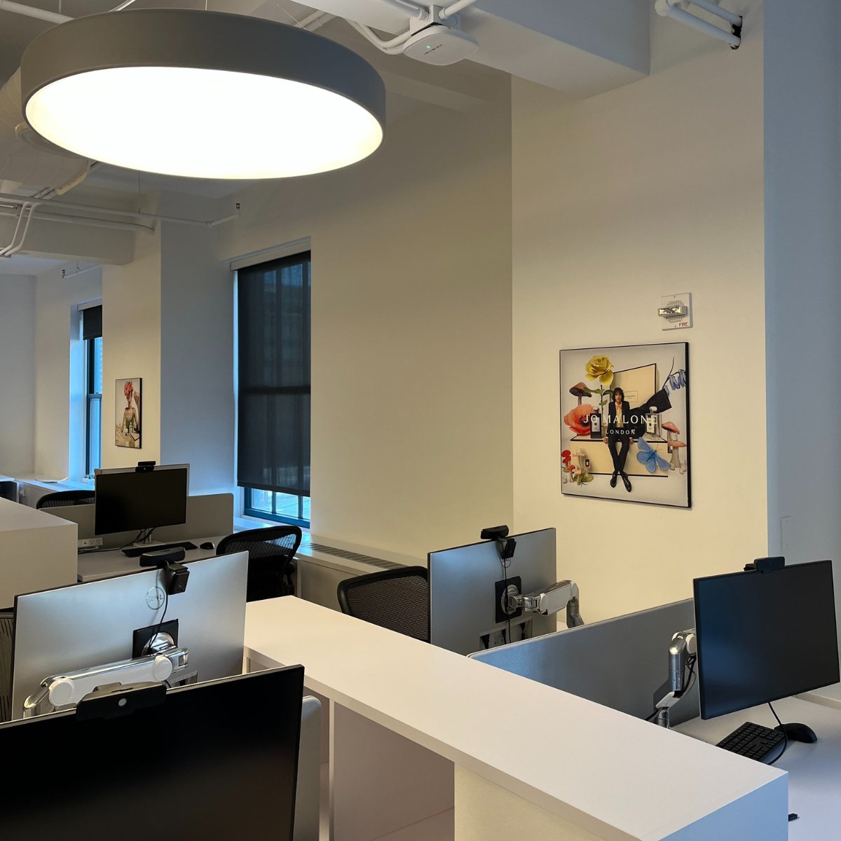 Krsolvingit's tweet image. Our Bio Knit fabric graphics showcased in Estee Lauder&apos;s corporate HQ in NYC.
.
.
.
#krsolutionsgroup #womenowned #bioknit #retailinnovation #biodegradable